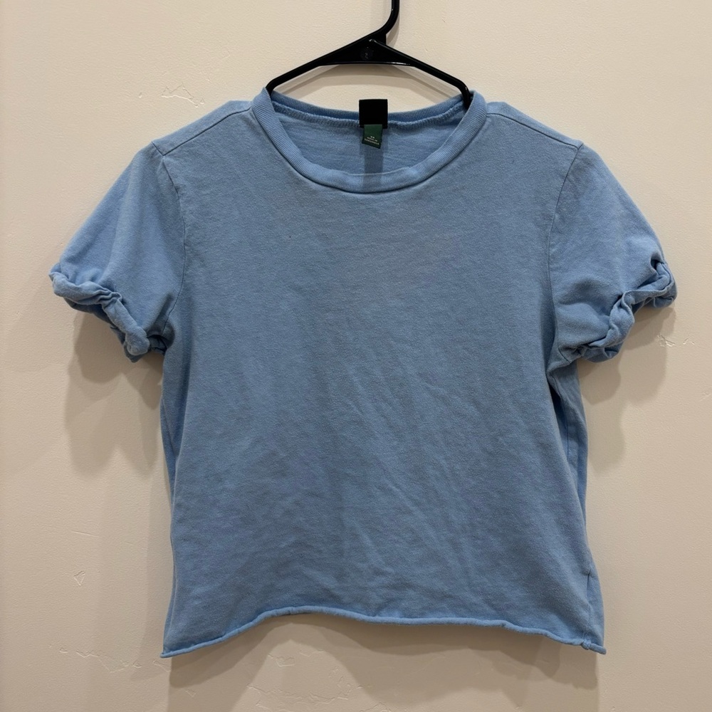 Baby Blue Baby Tee